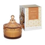 SPA RETREAT parfumuota žvakė „Amber and Tuberose“ su sojų vašku