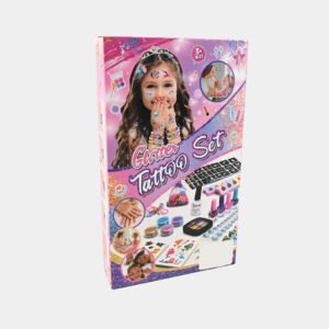 Glitter Tattoo Set – spindinčių tatuiruočių kūrybos rinkinys