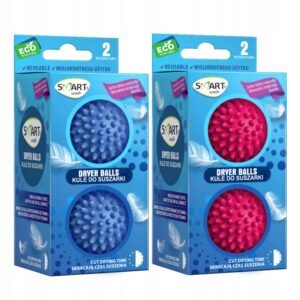 SMART wash guminiai džiovyklės kamuoliukai, 2 vnt.