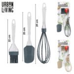 Kepimo įrankių rinkinys „Urban Living“, 3 vnt. (šepetėlis, mentelė, plaktuvas)