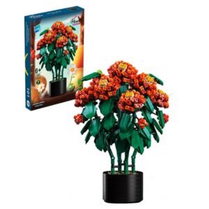 Zuanma „Lantana Camara“ gėlės konstruktorius vazonėlyje