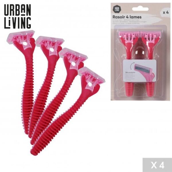Urban Living dantų šepetėliai – 3 vnt., pasirinkimas: minkštas, vidutinis arba kietas
