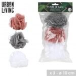 Urban Living prausimosi kempinėlės, 3vnt.