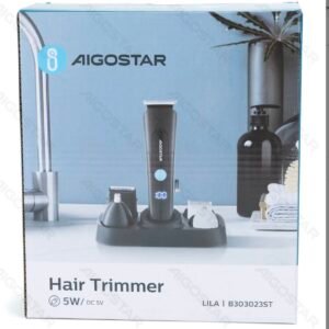 AIGOSTAR plaukų kirpimo mašinėlė 5W, 500 mAh