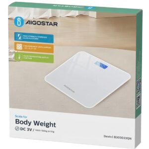 AIGOSTAR kūno svorio svarstyklės, iki 180 kg