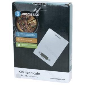 AIGOSTAR virtuvinės svarstyklės, 5 kg