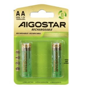 Įkraunama baterija HR6 (AA) 1600 mAh 1.2 V, 2 vnt.