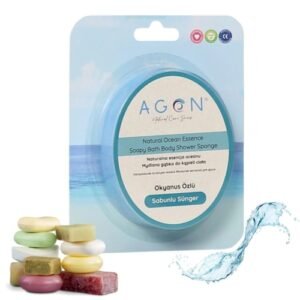 Agon muilas-kempinė su vandenyno esencija – gaivus aromatas