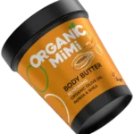 „Organic Mimi“ kūno sviestas „Renewing“ su alyvuogių aliejumi, papaja ir sviestmedžiu,200 ml