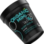 Organic Mimi Detox Kūno šveitiklis su jūros druska ir mėlynu moliu, 280g