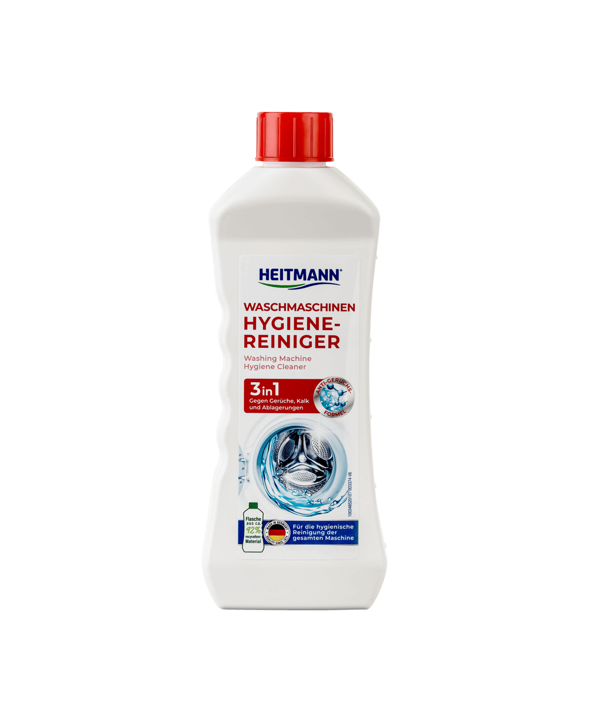 Heitmann skalbimo mašinos higienos valiklis – ,250 ml, 3in1 formulė