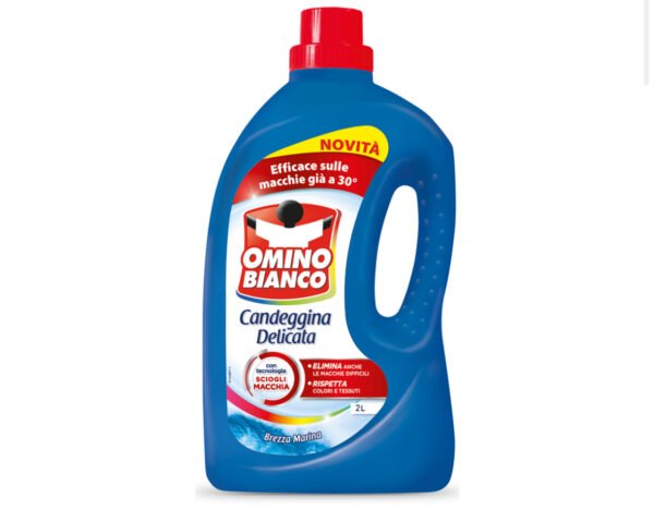 Omino Bianco Candeggina Delicata skystas balinimo priedas – 2 L