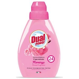 Minkštiklis Dual Power Flamingo Floral Fragrance, 600 ml