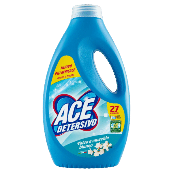 ACE Detersivo skalbimo gelis „Talco e muschio bianco“, 1350 ml