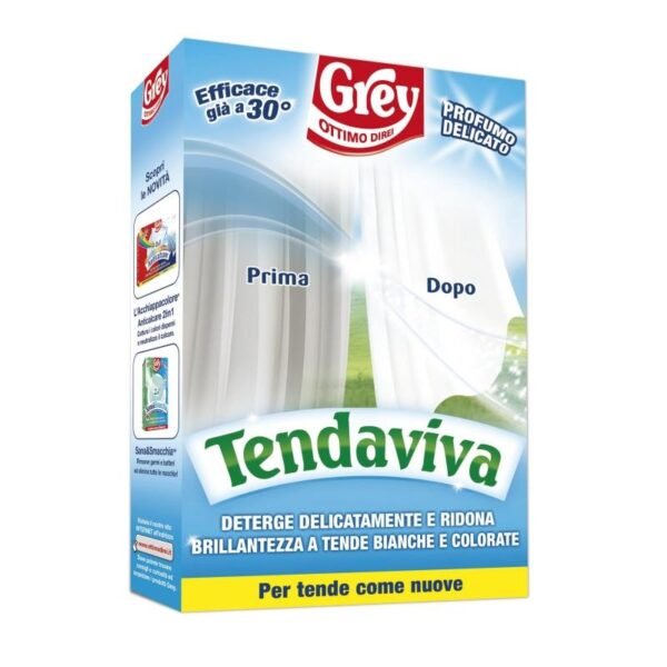 Grey TendaViva skalbimo priemonė užuolaidoms