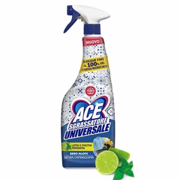 ACE Sgrassatore Universale nuriebalinimo purškalas su laimo ir mėtos kvapu, 600ml