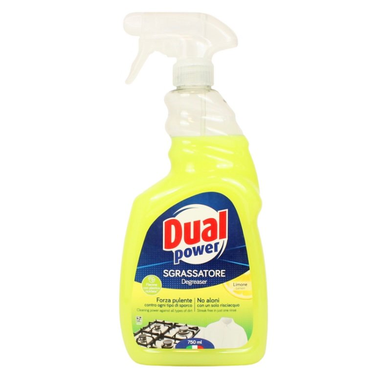 Dual Power Sgrassatore Limone riebalų valiklis 750 ml butelis