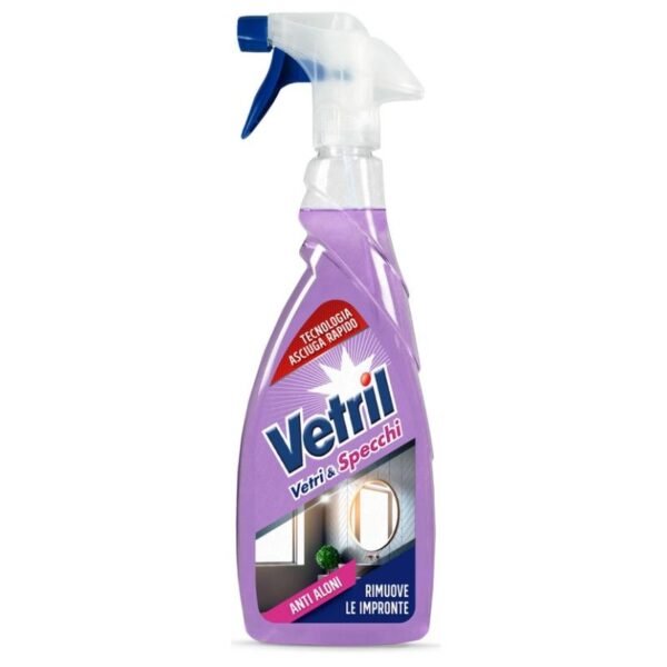 Vetril Vetri & Specchi stiklo ir veidrodžių valiklis, 650 ml