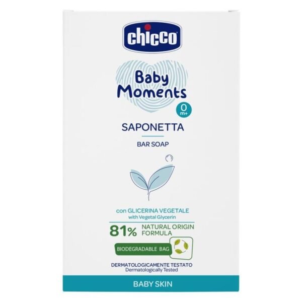 Chicco Baby Moments muilas kūdikiams, 100 g