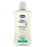 Chicco Baby Moments švelnus kūno ir plaukų prausiklis, 200 ml