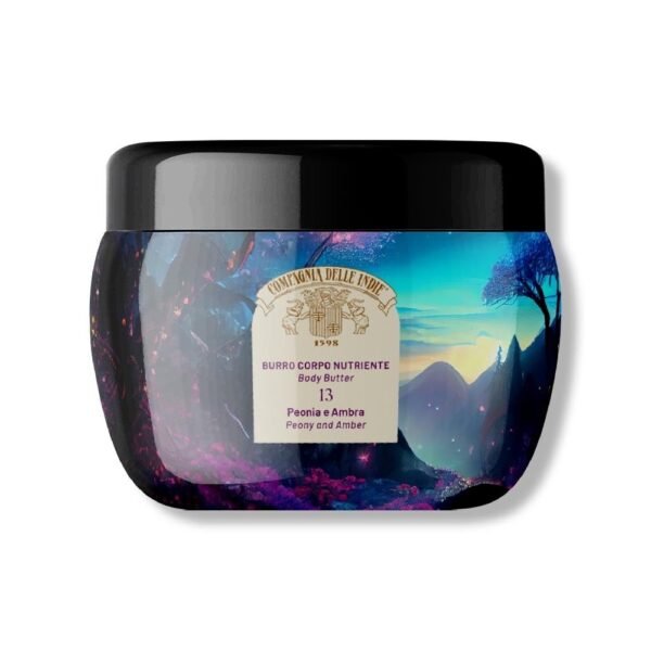 Kūno sviestas Compagnia Delle Indie „Peonia e Ambra“ Nr. 13, 250ml