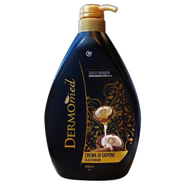 Dermomed skystas muilas su argano aliejumi, 1000 ml