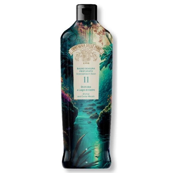 Compagnia Delle Indie Orchidea e Legni di Cedro – kvapnios vonios putos Nr. 11, 500 ml