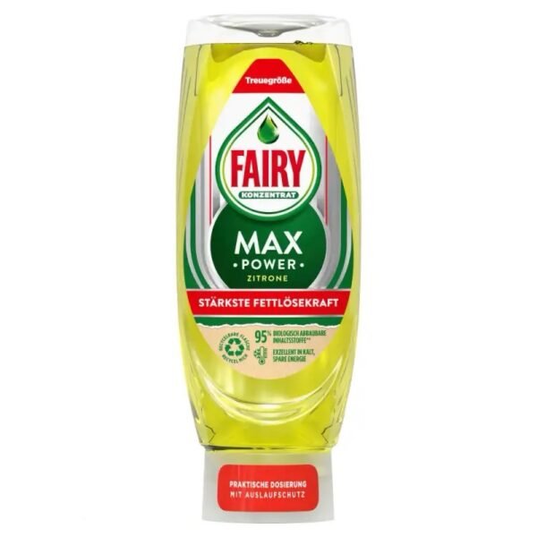 Fairy Max Power Zitrone indų ploviklis, 545 ml