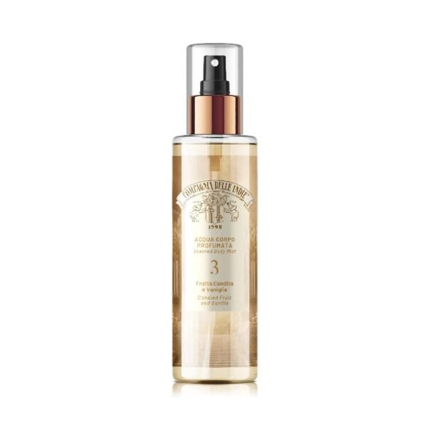 Kūno dulksna Compagnia Delle Indie „3 Frutta Candita & Vaniglia“ – 200 ml