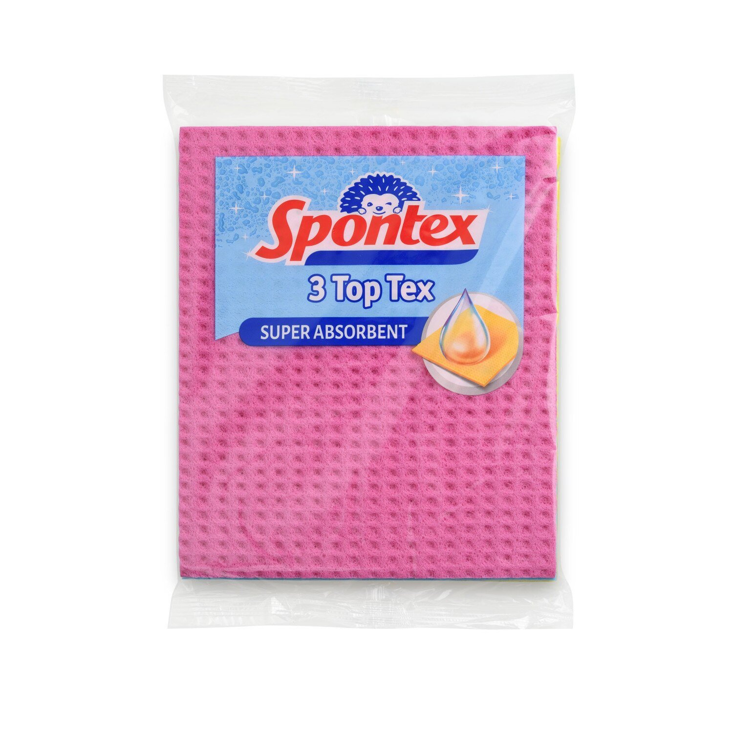 Spontex 3 Top Tex itin sugeriančios šluostės (3 vnt.)