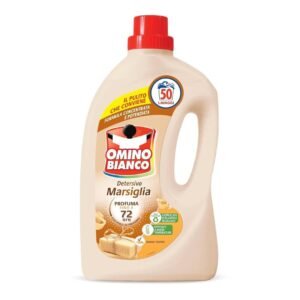 Omino Bianco Marsiglia skystas skalbiklis 50 skalbimų butelis
