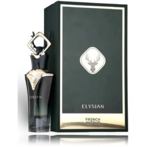 French Avenue Elysian kvepalai 100 ml juodame prabangiame buteliuke su meno kūrinį primenančiu kamšteliu