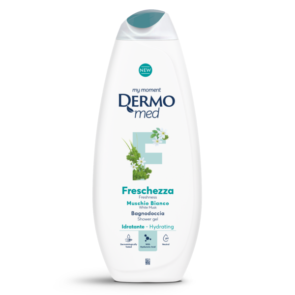 Dermomed White Musk dušo želė, 750 ml