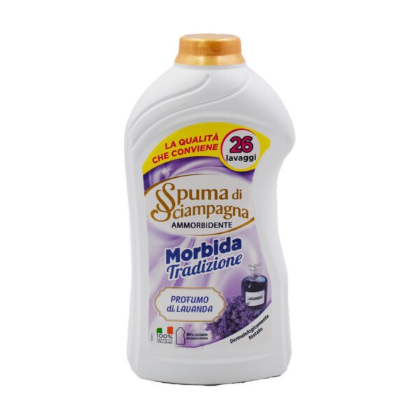 Minkštiklis Spuma di Sciampagna Morbida Tradizione levanda, 1300 ml