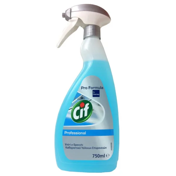 Cif Professional Pro Formula langų ir veidrodžių valiklis, 750 ml
