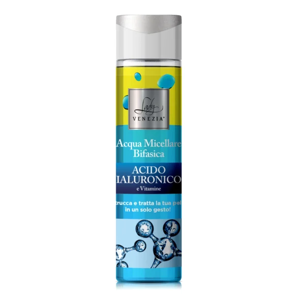 Lady Venezia micelinis vanduo su hialurono rūgštimi ir vitaminais, 250 ml