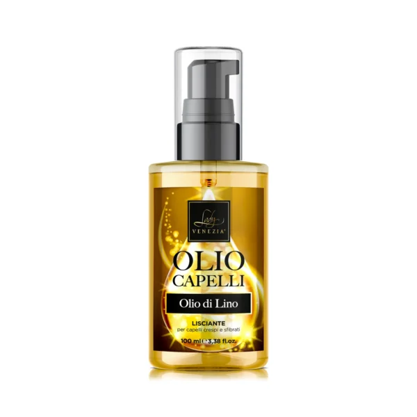 Lady Venezia plaukų aliejus su linų sėmenų aliejumi, 100 ml