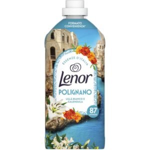 Minkštiklis Lenor Polignano Lillà Bianco e Calendula, 1827 ml (87 skalbimams)