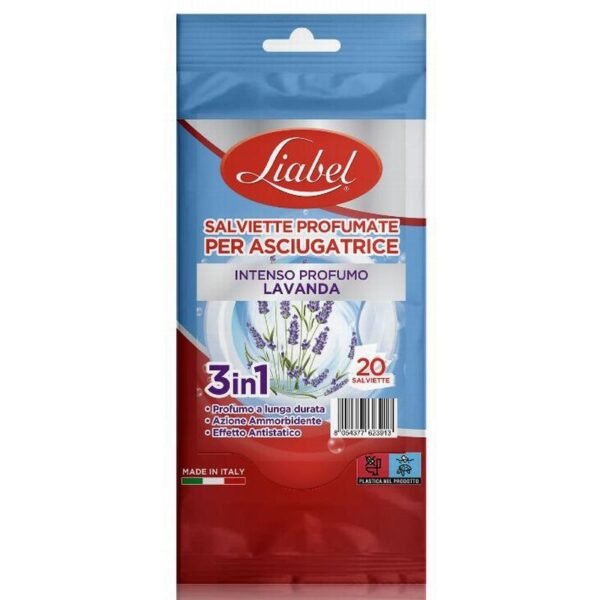 Liabel džiovyklės servetėlės Lavanda, 20 vnt.
