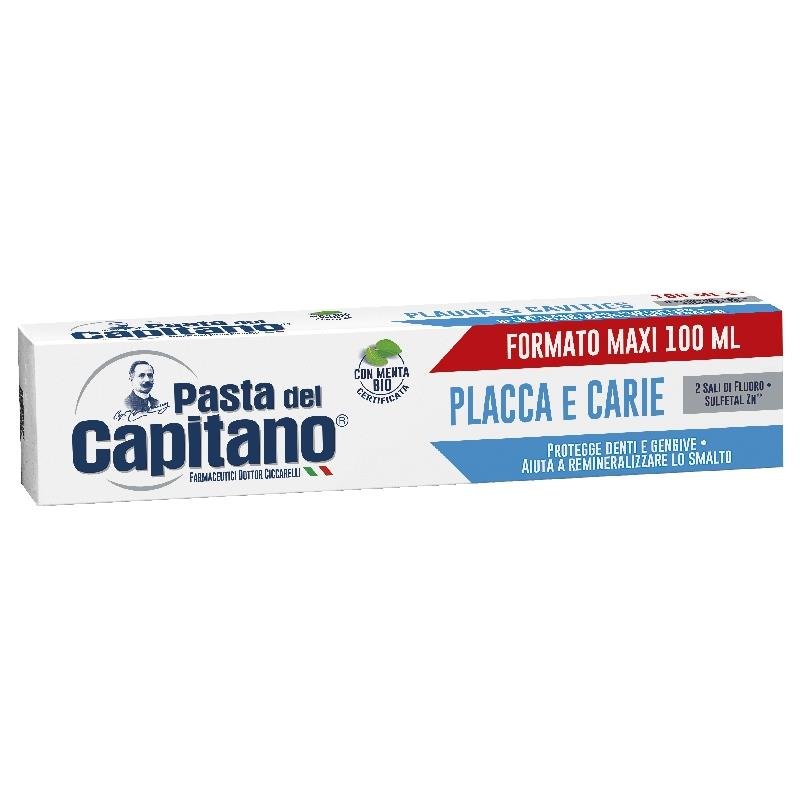 Pasta del Capitano Placca e Carie dantų pasta, 100 ml