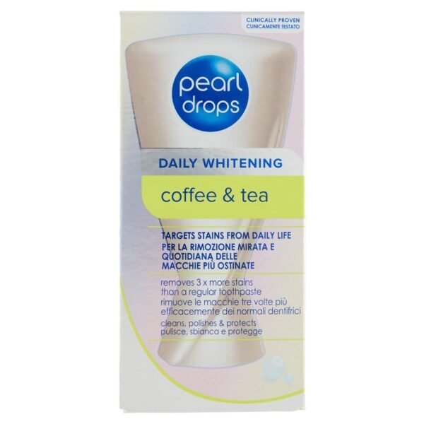 Pearl Drops Coffee & Tea dantų pasta, 50 ml