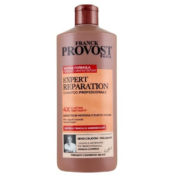 Franck Provost Expert Reparation šampūnas pažeistiems plaukams, 500 ml