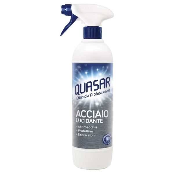 Quasar plieno valiklis blizgiklis Acciaio Lucidante, 580 ml