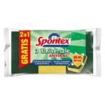 Spontex 3 Universale Antibac kempinės 3+1 vnt.