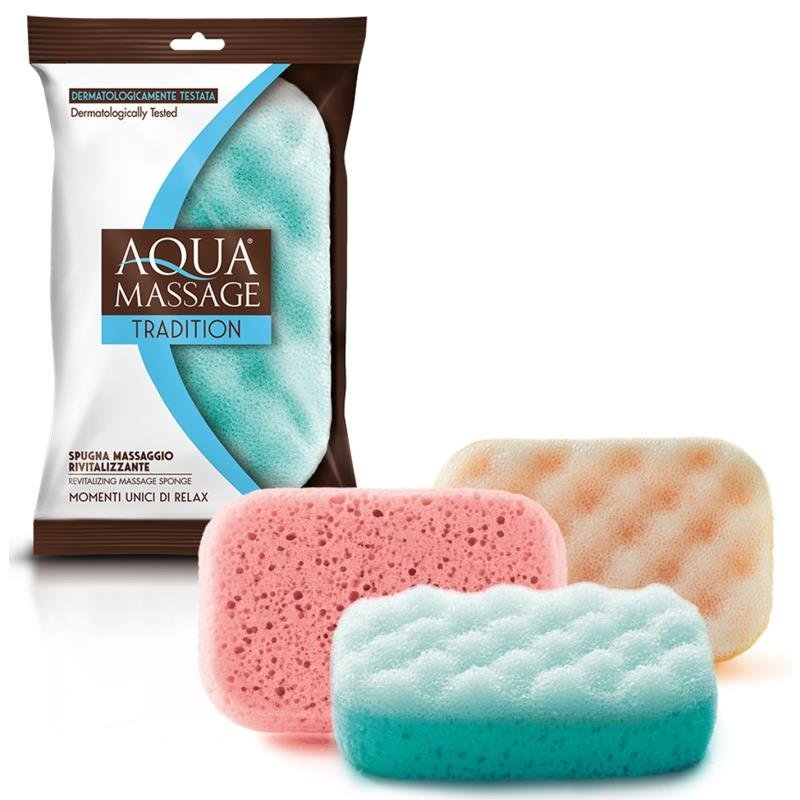 Kūno masažinė kempinė Aqua Massage Tradition Revitalizzante