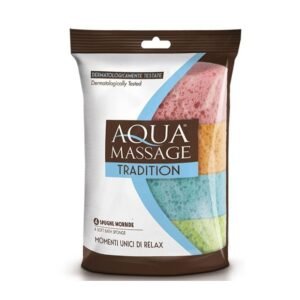 Minkštų kūno kempinėlių rinkinys Aqua Massage