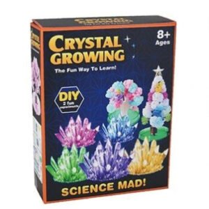 Mokslinis rinkinys „Crystal Growing“ (augink savo kristalus)
