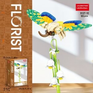 Zuanma konstruktorius ,,Butterfly Lily" Drugelis ir lelijos