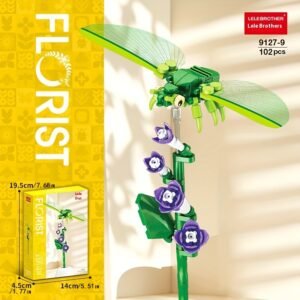 Zuanma konstruktorius ,,Beetle Bellflower" Vabalas ir varpeliai