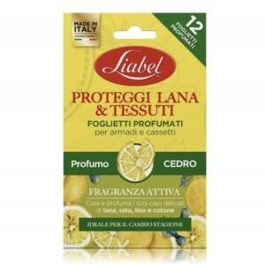 Liabel kvapūs apsauginiai lapeliai nuo kandžių Cedro 12 vnt.